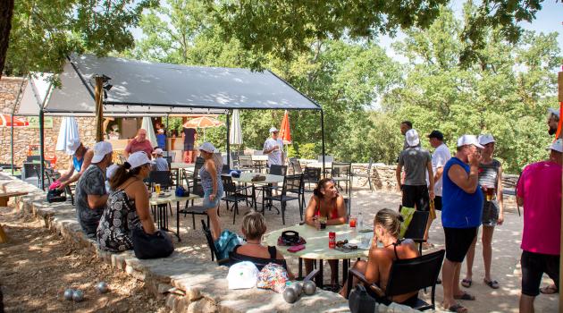 conviviali au camping la cigaliere